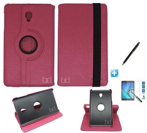 Kit Capa Case Galaxy Tab S4 - Modelo T835 10,5 polegadas 360 / Can Touch + Pel Vidro (Rosa) - Skin t18 é boa?
