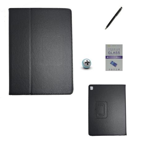 Kit Capa Case para iPad Pro 9,7” Carteira/Pasta + Película / Caneta Touch (Preto) - Bd cases Menor preço em Kit Capa Case para iPad Pro 9,7” Carteira/Pasta + Película / Caneta Touch (Preto) - Bd cases