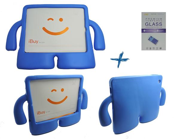 Kit Capa Case Protetor Infantil Anti-Choque/Impacto iPad 2/3/4 + Película de Vidro (Azul) - Skin t18 Menor preço em Kit Capa Case Protetor Infantil Anti-Choque/Impacto iPad 2/3/4 + Película de Vidro (Azul) - Skin t18