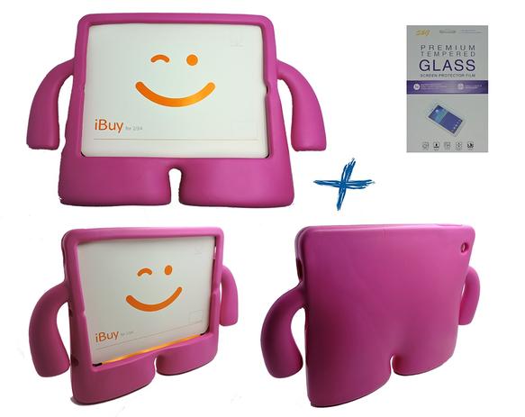 Kit Capa Case Protetor Infantil Anti-Choque/Impacto iPad 2/3/4 + Película de Vidro (Pink) - Skin t18 é ruim? Kit Capa Case Protetor Infantil Anti-Choque/Impacto iPad 2/3/4 + Película de Vidro (Pink) - Skin t18 é boa?