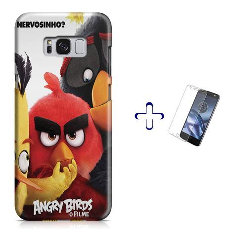 Kit Capa Case TPU Galaxy S8 Angry Birds + Película de Vidro (BD01) - Bd cases é boa?