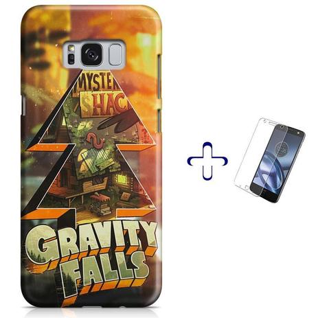 Kit Capa Case TPU Galaxy S8 Gravity Falls + Pel Vidro (BD30) - Bd cases é boa?