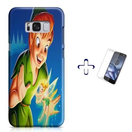 Menor preço em Kit Capa Case TPU Galaxy S8 Peter Pan + Película de Vidro (BD01) - Bd cases
