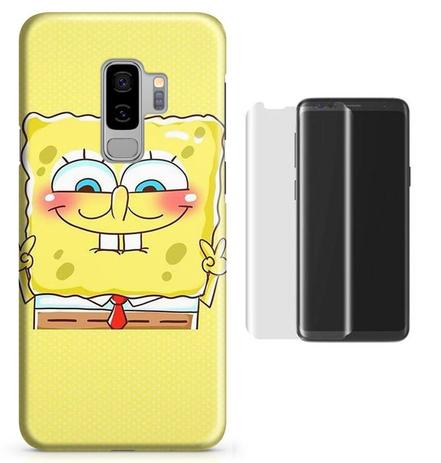 Kit Capa Case TPU Galaxy S9 Plus Bob Esponja + Película de Vidro (BD01) - Bd cases é ruim? Kit Capa Case TPU Galaxy S9 Plus Bob Esponja + Película de Vidro (BD01) - Bd cases é boa?