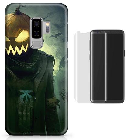 Kit Capa Case TPU Galaxy S9 Plus Halloween + Película de Vidro (BD02) - Bd cases é boa?