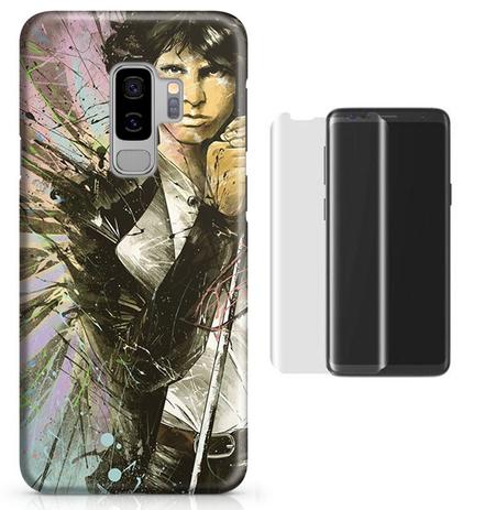 Kit Capa Case TPU Galaxy S9 Plus The Doors Jim Morrison + Película de Vidro (BD01) - Bd cases é boa?