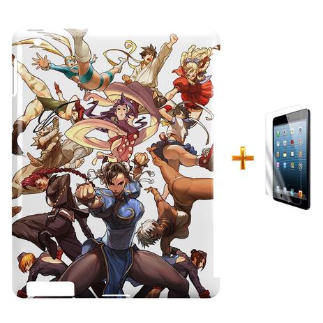 Kit Capa Case TPU iPad 2/3/4 Street Fighter + Película de Vidro (BD02) - Skin t18 Menor preço em Kit Capa Case TPU iPad 2/3/4 Street Fighter + Película de Vidro (BD02) - Skin t18
