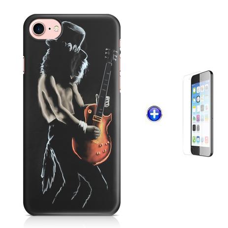 Menor preço em Kit Capa Case TPU iPhone 7 - 4,7” Slash + Película de Vidro (BD01) - Bd cases