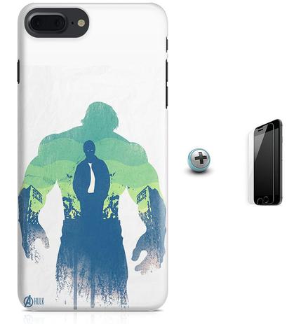 Kit Capa Case TPU iPhone 7 Plus - Avengers Hulk Vingadores Bruce Banner + Pel Vidro (BD30) - Bd cases Menor preço em Kit Capa Case TPU iPhone 7 Plus - Avengers Hulk Vingadores Bruce Banner + Pel Vidro (BD30) - Bd cases