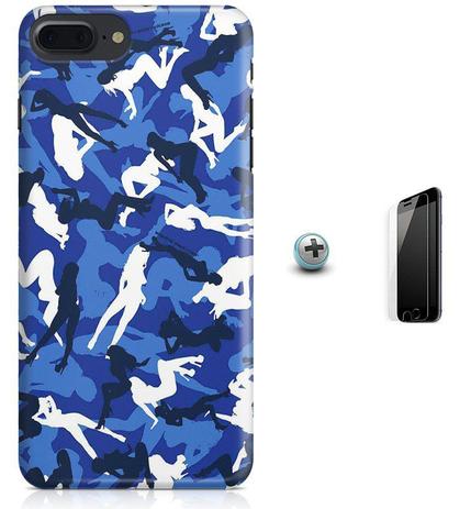 Kit Capa Case TPU iPhone 7 Plus - Camuflagem Mulheres + Pel Vidro (BD50) - Bd cases é ruim? Kit Capa Case TPU iPhone 7 Plus - Camuflagem Mulheres + Pel Vidro (BD50) - Bd cases é boa?