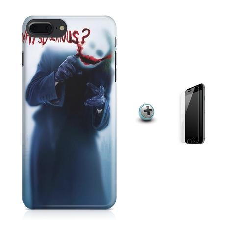 Kit Capa Case TPU iPhone 7 Plus - Coringa + Película de Vidro (BD02) - Bd cases é ruim? Kit Capa Case TPU iPhone 7 Plus - Coringa + Película de Vidro (BD02) - Bd cases é boa?
