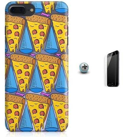 Kit Capa Case TPU iPhone 7 Plus - Pizza Festa + Pel Vidro (BD50) - Bd cases é ruim? Kit Capa Case TPU iPhone 7 Plus - Pizza Festa + Pel Vidro (BD50) - Bd cases é boa?
