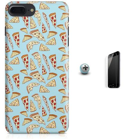 Kit Capa Case TPU iPhone 7 Plus - Pizza + Pel Vidro (BD50) - Bd cases é boa?