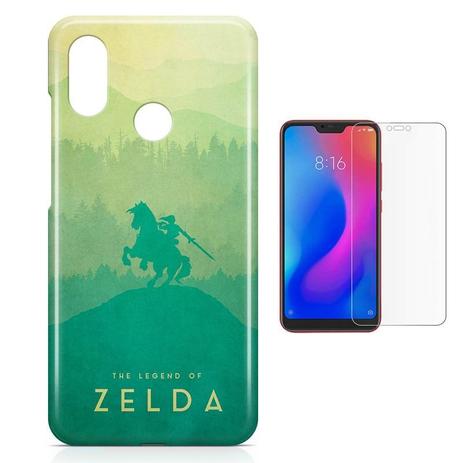 Kit Capa Case TPU Xiaomi Mi 8/ Mi 8 Pro The Legend of Zelda Link (BD03) - Bd cases Menor preço em Kit Capa Case TPU Xiaomi Mi 8/ Mi 8 Pro The Legend of Zelda Link (BD03) - Bd cases