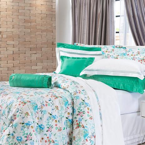 Kit Capa de Edredom Dolce Vitta Verde - Queen - 3 Peças - Cód 8281 - Morar chic Menor preço em Kit Capa de Edredom Dolce Vitta Verde - Queen - 3 Peças - Cód 8281 - Morar chic