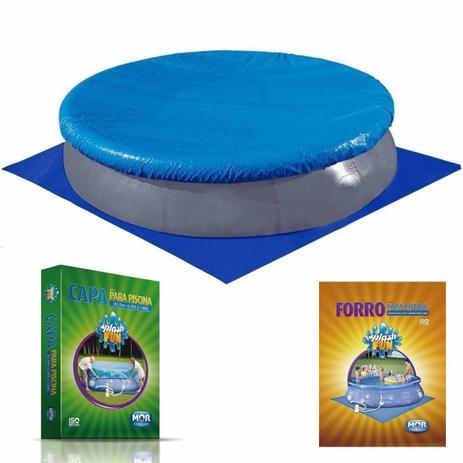 Kit Capa e Forro para Piscina Inflavel 6700l Ou 7800l Mor 3,70m Diametro Menor preço em Kit Capa e Forro para Piscina Inflavel 6700l Ou 7800l Mor 3,70m Diametro