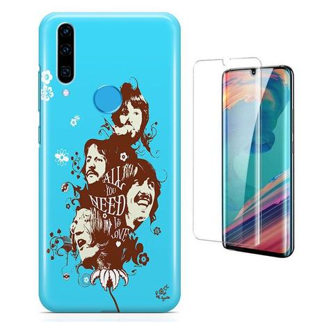 Kit Capa Huawei P30 Lite Beatles E Pelicula Bd Cases Kit