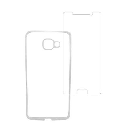 Kit Capa (+Película De Vidro) Para Galaxy A7 (2017) Em Tpu - Suprint - Transparente - Maston Menor preço em Kit Capa (+Película De Vidro) Para Galaxy A7 (2017) Em Tpu - Suprint - Transparente - Maston