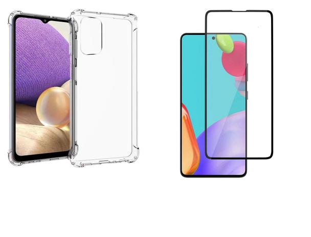 Kit Capa Reforçada Antishock Tpu Premium Compatível Samsung Galaxy A52 /  A52S 5G + Película De Vidro 3D 5D 9D - DV - Kit Capinha e Película para  Celular - Magazine Luiza