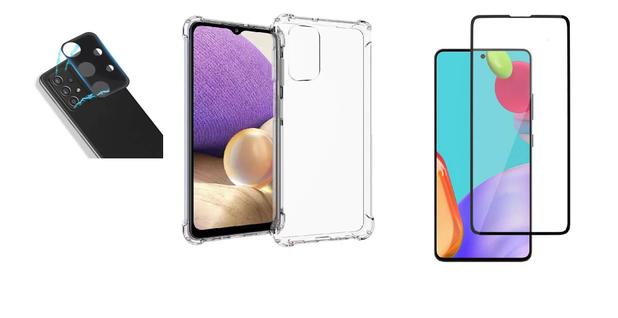 Kit Capa Reforçada Compatível Samsung Galaxy A52 A52S 5G + Película De Vidro 3D 9D + Película Da Lente Câmera - DV Menor preço em Kit Capa Reforçada Compatível Samsung Galaxy A52 A52S 5G + Película De Vidro 3D 9D + Película Da Lente Câmera - DV