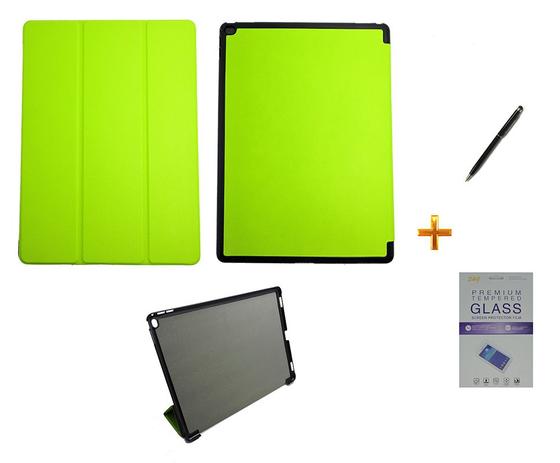Kit Capa Smart Case para iPad Pro 12.9 / Capa Traseira / Caneta Touch + Película de Vidro (Verde) - Bd cases Menor preço em Kit Capa Smart Case para iPad Pro 12.9 / Capa Traseira / Caneta Touch + Película de Vidro (Verde) - Bd cases