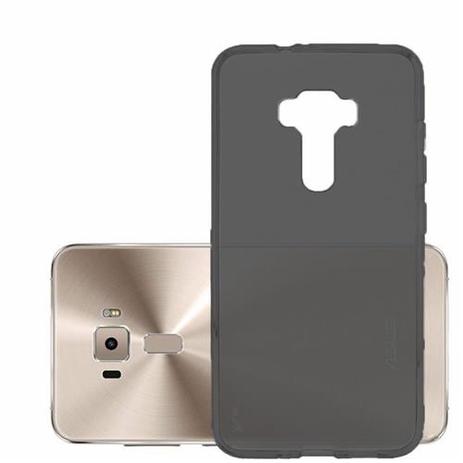 Kit capa TPU fumê + película de GEL para Asus Zenfone 3 ZE552KL 5,5 pol - H maston Menor preço em Kit capa TPU fumê + película de GEL para Asus Zenfone 3 ZE552KL 5,5 pol - H maston
