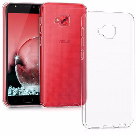 Kit capa TPU transparente + película de vidro temperado para Asus Zenfone 4 Selfie PRO ZD552KL 5,5 pol - H maston Menor preço em Kit capa TPU transparente + película de vidro temperado para Asus Zenfone 4 Selfie PRO ZD552KL 5,5 pol - H maston