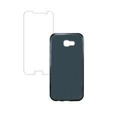 Kit Capa transparente (TPU) + Película de Vidro para Samsung A7 2017 - H maston Menor preço em Kit Capa transparente (TPU) + Película de Vidro para Samsung A7 2017 - H maston