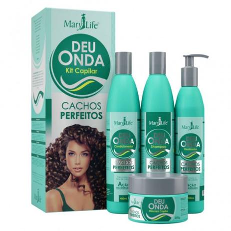 Kit Capilar Deu Onda Cachos Perfeitos Mary Life TOP (Original) Menor preço em Kit Capilar Deu Onda Cachos Perfeitos Mary Life TOP (Original)