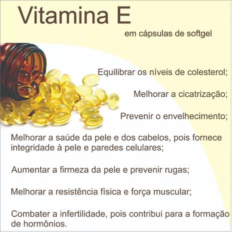 Kit Capsula Óleo de Vitamina E 250mg - 3 potes - Hlcaps Menor preço em Kit Capsula Óleo de Vitamina E 250mg - 3 potes - Hlcaps