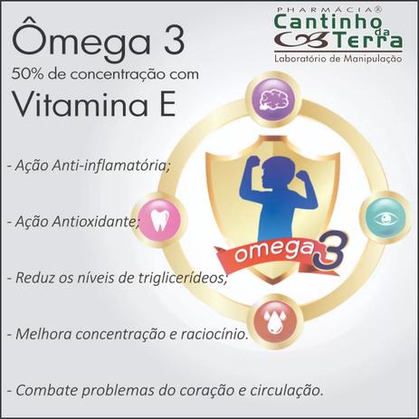 Kit Capsula Óleo Omega 3 + Vitamina E 600mg - 3 potes - Hlcaps Menor preço em Kit Capsula Óleo Omega 3 + Vitamina E 600mg - 3 potes - Hlcaps