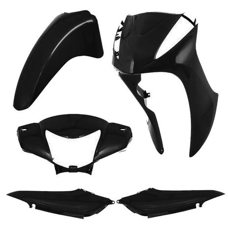 Kit Carenagem Completa Pro Tork Biz 125 2011 E 2012 Preto Menor preço em Kit Carenagem Completa Pro Tork Biz 125 2011 E 2012 Preto