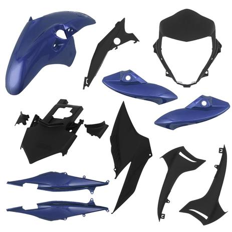 Kit Carenagem Completa Pro Tork CB 300R 2012 Azul Cruzeiro Menor preço em Kit Carenagem Completa Pro Tork CB 300R 2012 Azul Cruzeiro