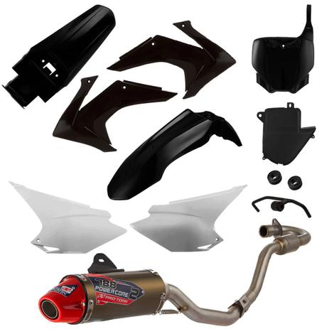 Kit Carenagem E Escape 788 Pro Tork Powercore 2 CRF230 C/ Curva P/ Tornado Menor preço em Kit Carenagem E Escape 788 Pro Tork Powercore 2 CRF230 C/ Curva P/ Tornado