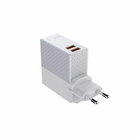 Imagem de Kit Carregador de viagem + Power bank 5200 Mah KD-552 KAIDI