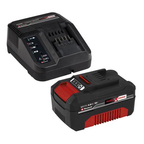 Kit Carregador Einhell Power X-Change Bivolt Com Bateria 18V 4.0Ah Menor preço em Kit Carregador Einhell Power X-Change Bivolt Com Bateria 18V 4.0Ah