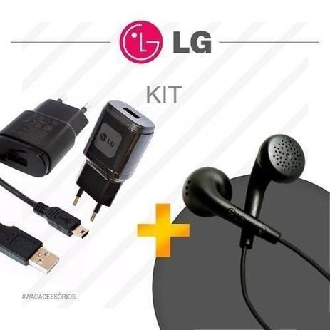 Kit Carregador Lg Fone De Ouvido Para Celular Lg Menor preço em Kit Carregador Lg Fone De Ouvido Para Celular Lg