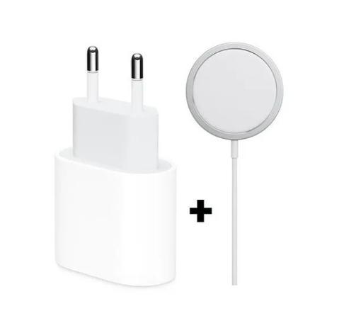 Kit Carregador Magnético sem fio + Fonte 20W compatível com Iphone 11 12 - Mobile Phone Menor preço em Kit Carregador Magnético sem fio + Fonte 20W compatível com Iphone 11 12 - Mobile Phone