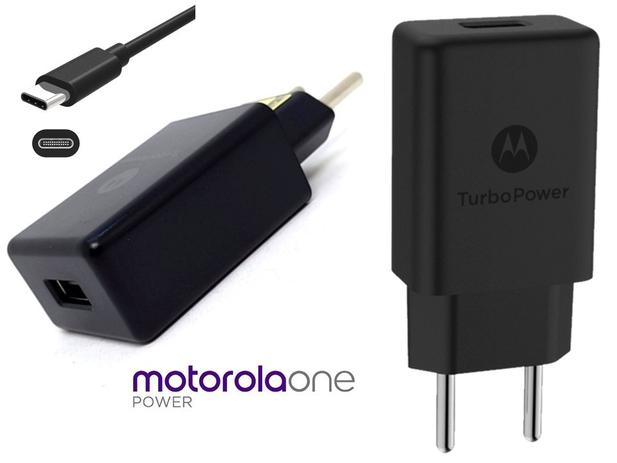 Kit Carregador Turbo Motorola Original Moto G6 Moto G6 Plus USB Tipo C Preto Menor preço em Kit Carregador Turbo Motorola Original Moto G6 Moto G6 Plus USB Tipo C Preto