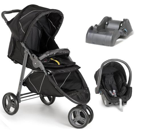 Kit Carrinho Cross Galzerano Black Com Bebê Conforto E Base Menor preço em Kit Carrinho Cross Galzerano Black Com Bebê Conforto E Base