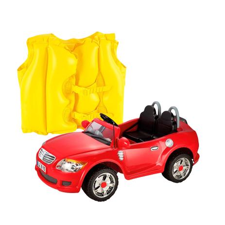 Kit Carro Conversível 2 crianças B15 Belfix + Colete Boia Inflável Infantil Amar Menor preço em Kit Carro Conversível 2 crianças B15 Belfix + Colete Boia Inflável Infantil Amar