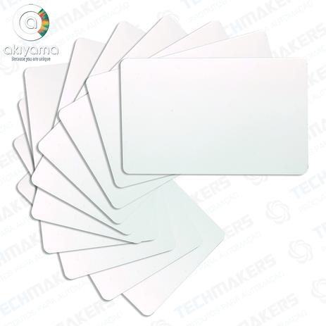 Kit Cartão de Proximidade para controle de acesso RFID 13,56Mhz ISO - Akiyama - 10 unidades Menor preço em Kit Cartão de Proximidade para controle de acesso RFID 13,56Mhz ISO - Akiyama - 10 unidades