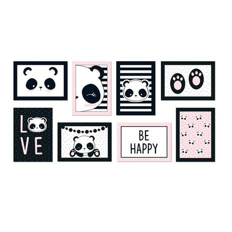 Kit Cartaz para Decoração Festa Panda Rosê 08 Cromus - Festabox é ruim? Kit Cartaz para Decoração Festa Panda Rosê 08 Cromus - Festabox é boa?