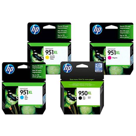 Kit Cartuchos Hp 950xl Preto + 951xl Coloridos é boa?