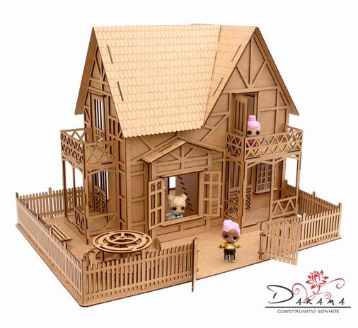 Mini bonecas para casinha Clearance