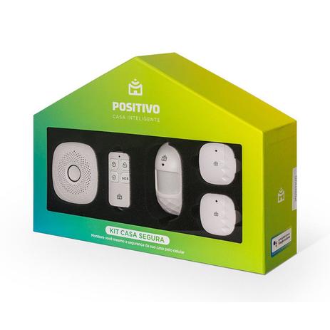 Kit Casa Segura Positivo Casa Inteligente (1 Smart Central + 2 sensores de abertura + 1 sensor de movimento + 1 controle remoto) Compativel com Alexa Menor preço em Kit Casa Segura Positivo Casa Inteligente (1 Smart Central + 2 sensores de abertura + 1 sensor de movimento + 1 controle remoto) Compativel com Alexa