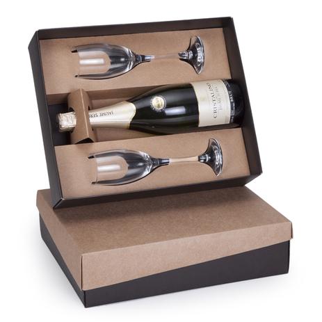 Kit Cava Cristalino 750ml + 2 taças - Shop quality Menor preço em Kit Cava Cristalino 750ml + 2 taças - Shop quality