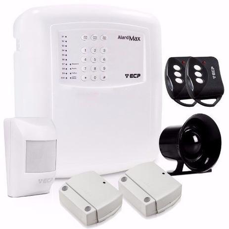Kit Central D Alarme Max 4 Sem Fio C/ Discadora Ecp Menor preço em Kit Central D Alarme Max 4 Sem Fio C/ Discadora Ecp