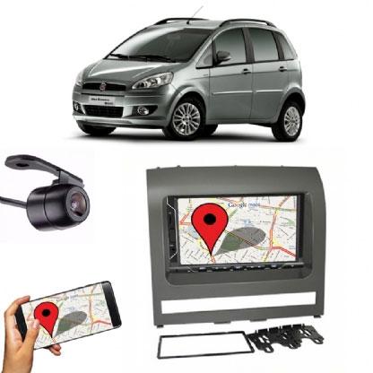 Kit Central Multimídia FIT + Moldura 2 Din Idea 2012 + Câmera Ré - Central envolve fit é boa?