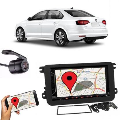 Kit Central Multimídia FIT + Moldura 2 Din Jetta (Todos os Anos) + Câmera Ré - Central envolve fit é boa?